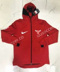 NBA Chicago Bulls Red With Hat Jacket Top 22