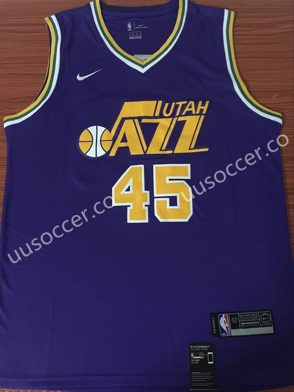 jazz purple jersey 2018