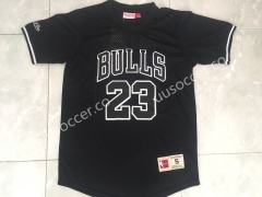 NBA Bull Black #23 Jersey