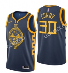 City Version NBA Golden State Warriors Dark Gary #30  Jersey