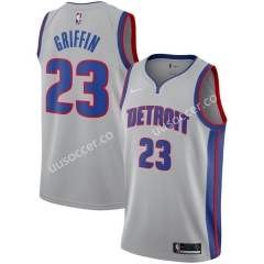 NBA Detroit Pistons White #23 Jersey