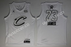 NBA Cleveland Cavaliers White #23 Jersey
