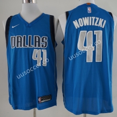 NBA Dallas Mavericks Blue #41 Jersey