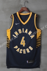 NBA Indiana Pacers Yellow & Black #4 Jersey