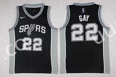 NBA San Antonio Spurs Black #22 Jersey