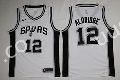 NBA San Antonio Spurs White #12 Jersey