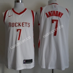 NBA Houston Rockets White #7 Jersey