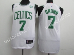NBA Boston Celtics White #7 Jersey