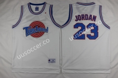 Movie Version Jordan NBA White #23 Jersey