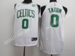 NBA Boston Celtics White #0 Jersey