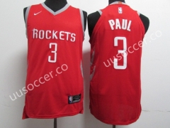 NBA Houston Rockets Red #3 Jersey