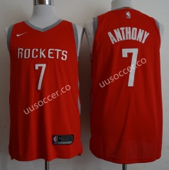 NBA Houston Rockets Red #7 Jersey