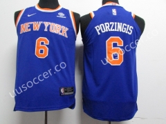 NBA New York Kinicks Blue #6 Jersey