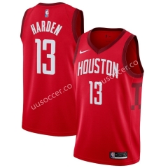 Reward Version NBA Houston Rockets Red #13 Jersey