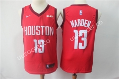 Reward Version NBA Houston Rockets Red #13 Jersey