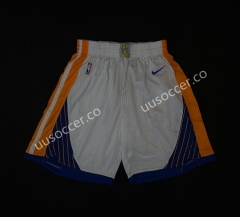 NBA Golden State Warriors White Shorts