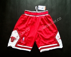 NBA Chicago Bull Red Shorts