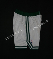 NBA Boston Celtics White Shorts