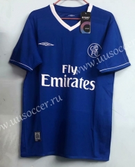 Retro Version 2003-2005 Chelsea Home Blue Thailand Soccer Jersey AAA-811