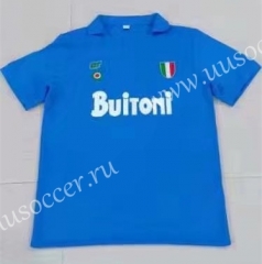Retro version Napoli Blue Thailand Soccer Jersey AAA-503