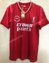 Retro Version 1985-1986 Liverpool Home Red Thailand Soccer Jersey AAA-811