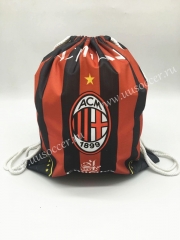 AC Milan Red & Black Football Bag