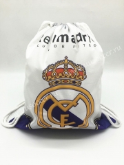 Real Madrid White Football Bag