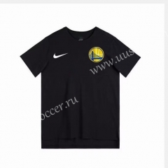 2019 NBA Golden State Warriors Black Cotton T-shirt