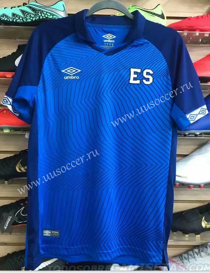 Blue Thailand Soccer Jersey-416,El Salvador