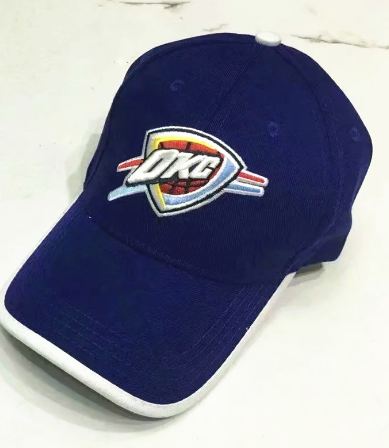 Oklahoma City Thunder Blue Basketball Hat