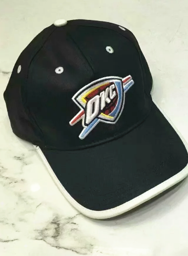 Oklahoma City Thunder  Black Basketball Hat