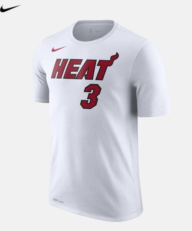 2019 NBA White #3 Cotton T-shirt-CS