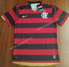 Retro Version CR Flamengo Red and Black Thailand Soccer Jersey AAA-912