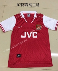 1997 Retro Version Arsenal Home Red Thailand Soccer Jersey AAA-DG