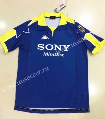 Retro Version 1997-1998 Juventus Blue Thailand Soccer Jersey AAA-510