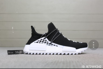 Black & White Sport Shoes