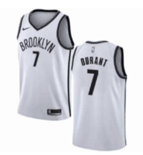 NBA Brooklyn Nets White #7 Jersey