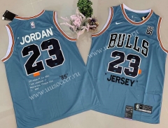 Commemorative Edition Jordan NBA Lakers Light Blue #23 Jersey