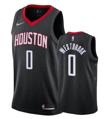 NBA Houston Rockets Black #0 Jersey