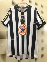 1997-1999 Newcastle United Home Black&White Thailand Soccer Jersey AAA-811