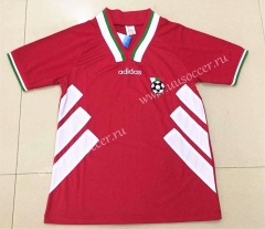 1994 Reteo version Bulgaria Away Red Thailand Soccer Jersey AAA-DG