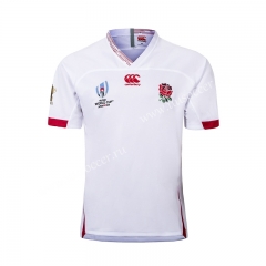 2019 World Cup England White Rugby Jersey