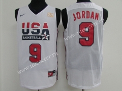 NBA USA Jordan White #9 Jersey