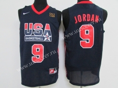 NBA USA Jordan Blue #9 Jersey