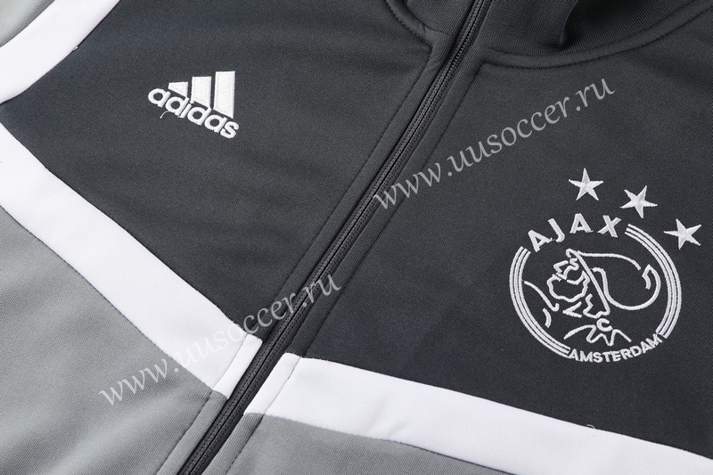 adidas 2019-2020 Ajax Training Jacket Grey