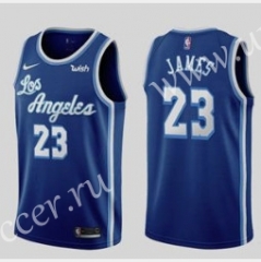 Retro Version NBA Lakers Blue #23 Jersey