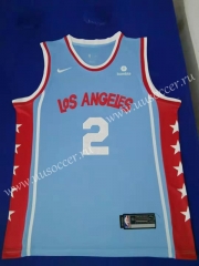 Retro Version NBA Los Angeles Clippers Light Blue #2 Jersey