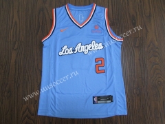 Latin Version NBA Los Angeles Clippers Light Blue #2 Jersey