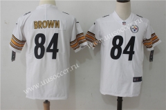 NFL Pittsburgh Steelers White #84 Jersey