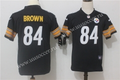 NFL Pittsburgh Steelers Black #84 Jersey